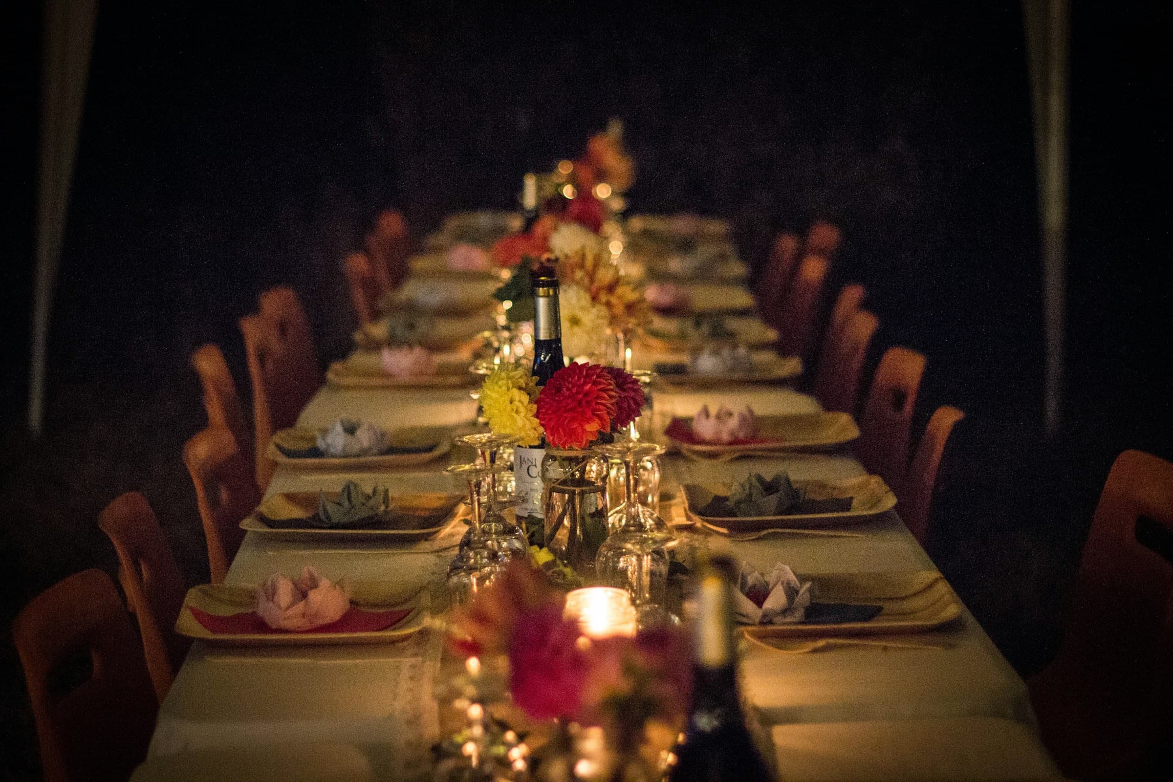 An ELEVATE candlelit gathering